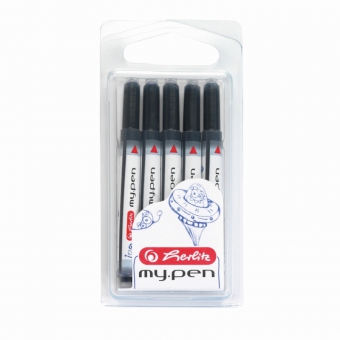 Patroane My.Pen albastre universale set 5 bucati