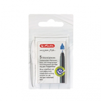 Rezerva roller My.Pen, cerneala albastra set 5 bucati - blister