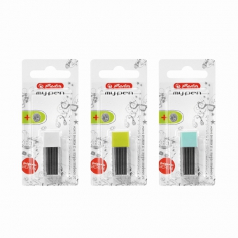Rezerva mina compas My.Pen set 10 diverse culori