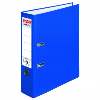 Biblioraft A4 pp 8 cm, culoare albastru Herlitz