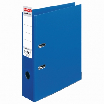 Biblioraft A4 pp (interior-exterior) 8cm chromocolor, culoare albastru