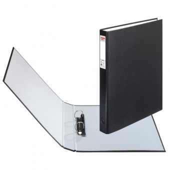 Caiet mecanic A4 2 inele, culoare negru