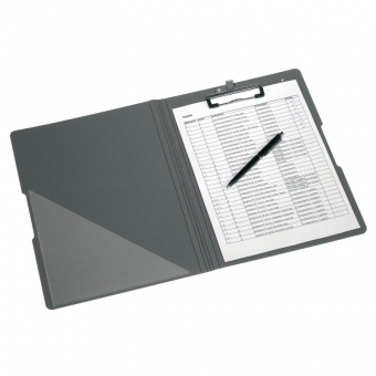 Clipboard dublu A4 EOTG pp, culoare albastru inchis/gri