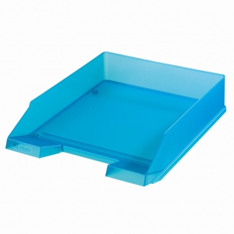 Tavita corespondenta A4 - C4 clasic, culoare turcoaz translucid