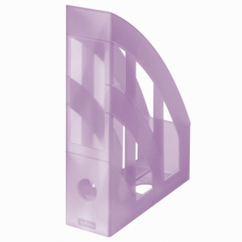 Suport dosare pp mov transparent Pastell