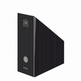 Suport dosare carton A4 motiv Montana IV negru