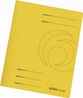 Dosar carton sina A4, culoare galben