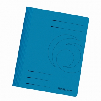 Dosar carton sina A4, culoare albastru