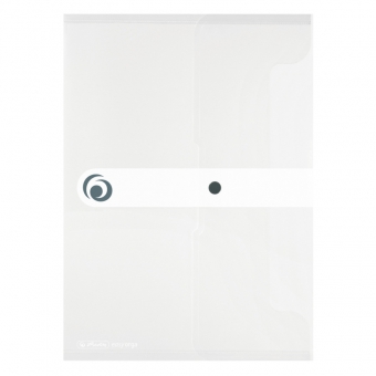 Mapa pp EOTG A4 20mm închidere cu capsa, transparent