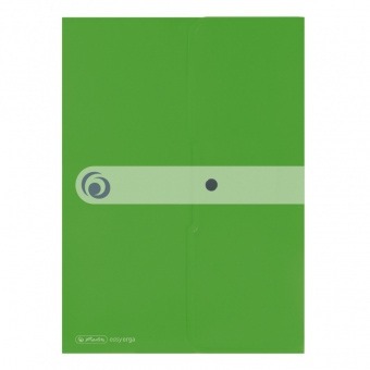Mapa pp EOTG A4 20mm închidere cu capsa, culoare verde mar opac