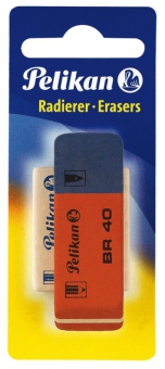 Set 1 Radiera BR 40 cauciuc + 1 Radiera WS 30 cauciuc, blister