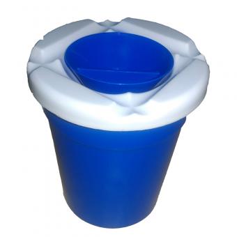 Container apa pentru pictat, diametru capac 8 cm, înaltime 8,5 cm, diverse culori