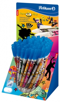 Carioca corectoare Super Pirat, varf B, prezentate pe display