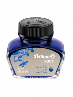 Cerneala 4001 la borcan, 30 ml, albastru royal corectabila