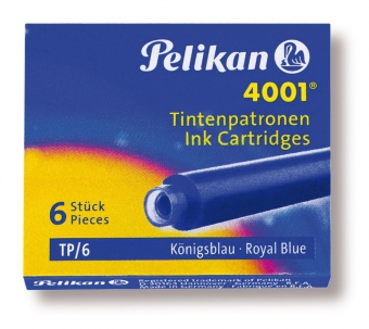 Patroane 4001 mici cerneala, set 6, albastru royal