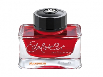 Cerneala premium Edelstein, borcan 50ml, culoare portocaliu mandarin