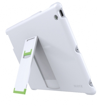 Carcasa LEITZ Complete, cu stativ pentru noul iPad/iPad 2 - alb