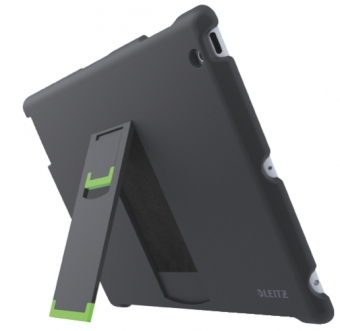 Carcasa LEITZ Complete, cu stativ pentru noul iPad/iPad 2 - negru