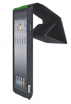 Husa LEITZ Complete, cu stativ pentru noul iPad/iPad 2 - negru