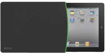 Husa LEITZ Complete, tip manson pentru iPad/tableta PC - negru