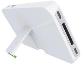 Carcasa LEITZ Complete, cu stativ pentru iPhone 4/4S - alb