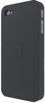 Carcasa LEITZ Complete, cu stativ pentru iPhone 4/4S - negru