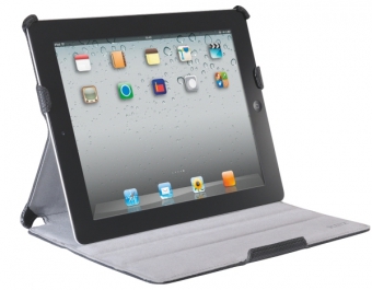 Carcasa LEITZ Complete Smart Grip, cu capac pentru iPad Gen. 3/4 / iPad 2 - negru