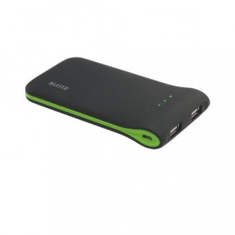Incarcator portabil LEITZ Complete, cu USB - negru