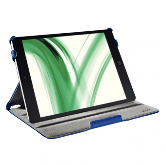 Carcasa LEITZ Complete Smart Grip, cu capac pentru iPad Air - bleumarin
