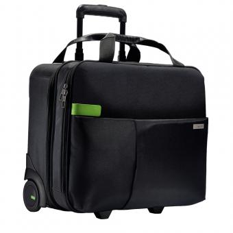 Geanta LEITZ Complete cu 2 rotile Smart Traveller - negru